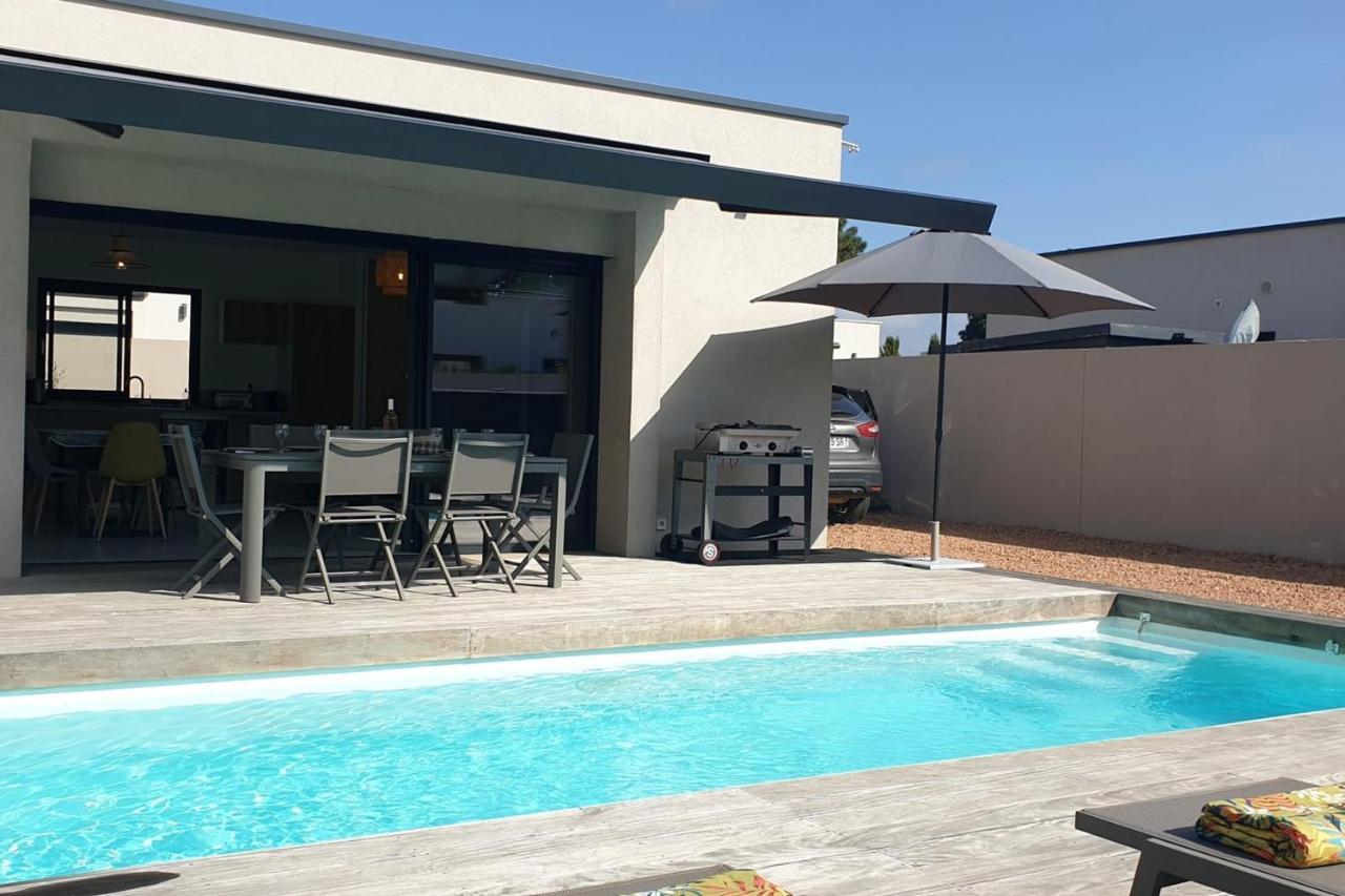 Villa Rossa 6 Pers Dans Residence Avec Piscine Chauffee Privee Lecci Εξωτερικό φωτογραφία