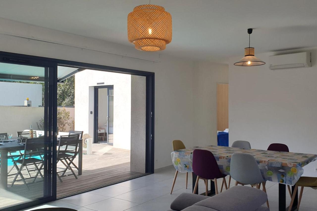 Villa Rossa 6 Pers Dans Residence Avec Piscine Chauffee Privee Lecci Εξωτερικό φωτογραφία