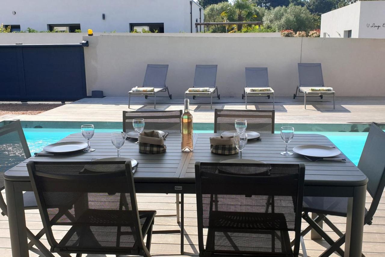 Villa Rossa 6 Pers Dans Residence Avec Piscine Chauffee Privee Lecci Εξωτερικό φωτογραφία