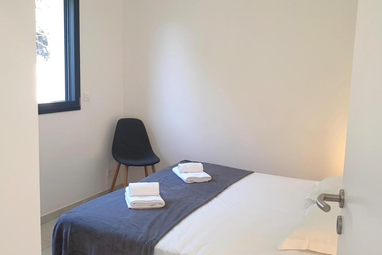 Villa Rossa 6 Pers Dans Residence Avec Piscine Chauffee Privee Lecci Εξωτερικό φωτογραφία
